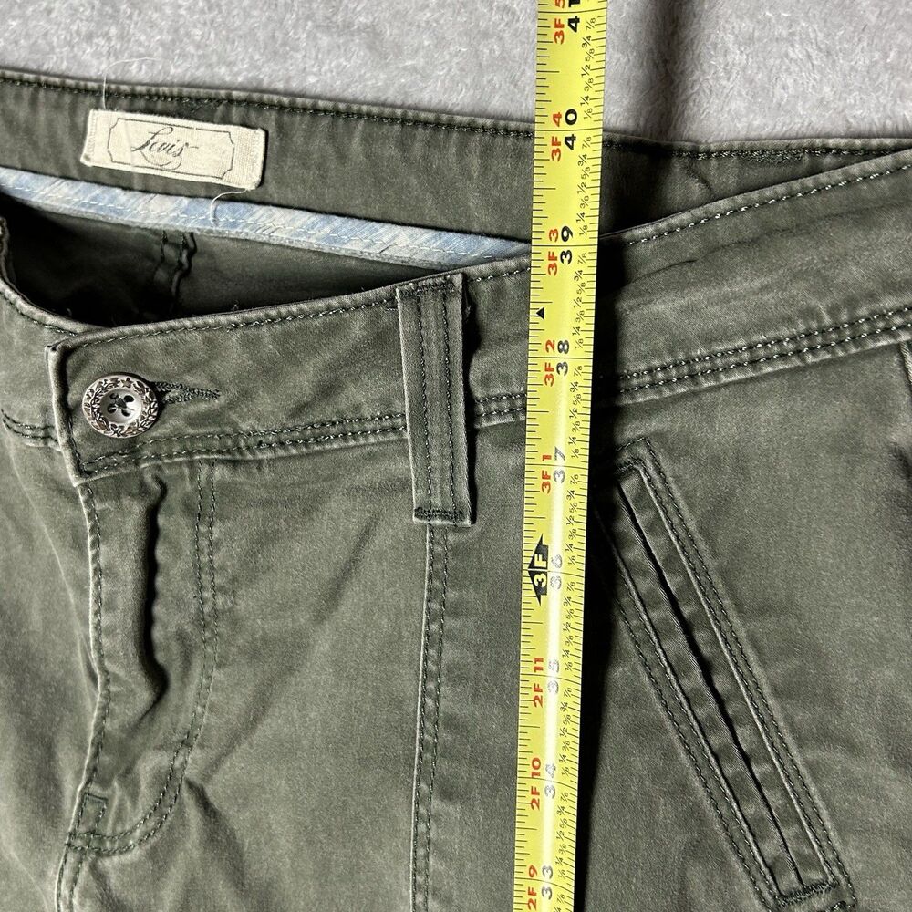 Vintage Green Women’s Levi Cargo Pants Size 6 Rare Skinny Combat Grunge Punk   - Picture 7 of 12